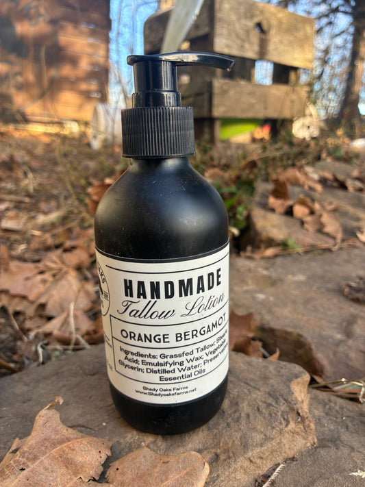Tallow Lotion - Orange Bergamot